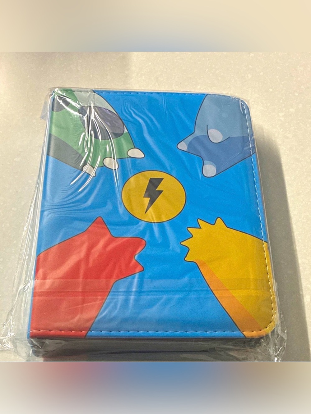 Card Binder for Pokemon Cards Holder Fits 400 Cards w/ 50 Removable Sleeves